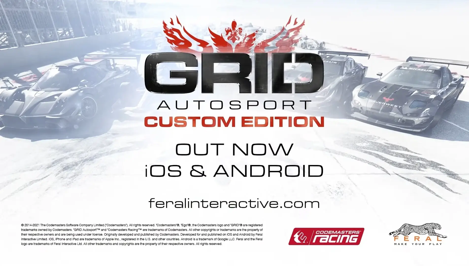 На Андроид вышла бесплатная версия GRID Autosport: Custom Edition