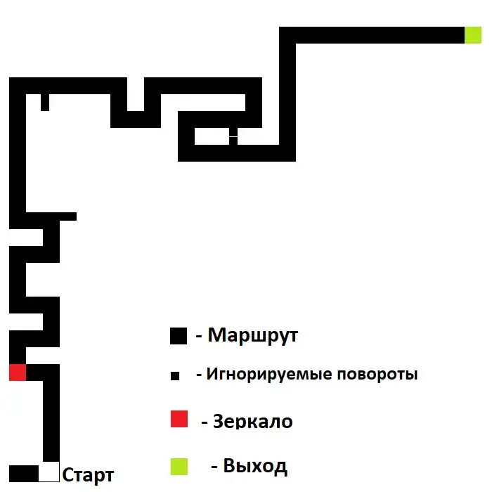 карта лабиринта 1